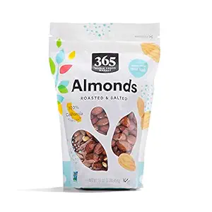 365 by Whole Foods Market, Almonds, Roasted and Salted, 16 Ounce