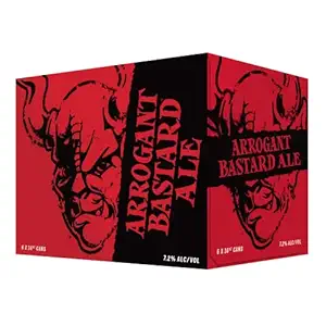 Arrogant Bastard Ale 6pk Cans, 16 FZ