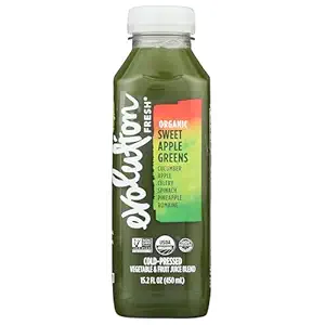 Organic Sweet Apple Greens Juice, 15.2 FZ