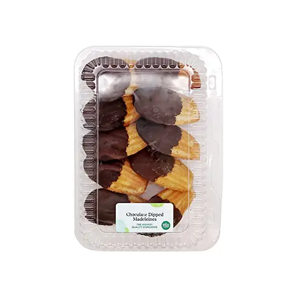 Chocolate Dipped Madeleines 4