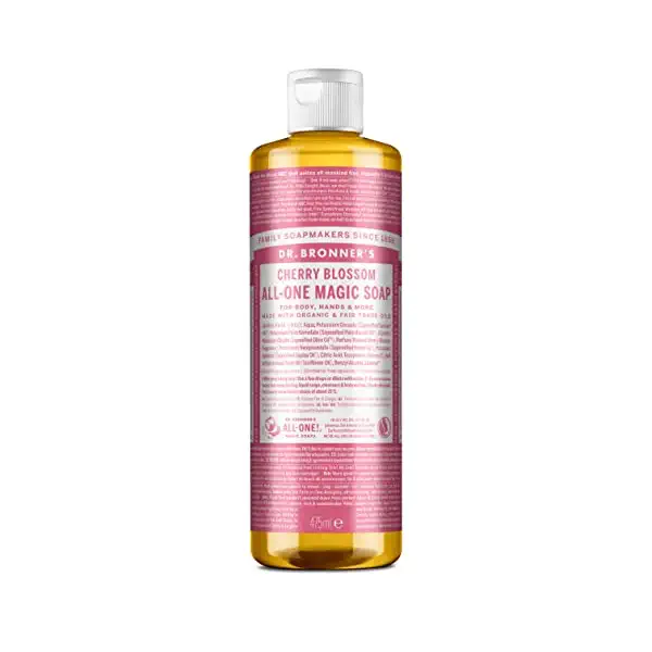 Cherry Blossom Pure Castile Liquid Soap 1