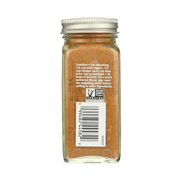 Organic Tandoori Masala Seasoning, 2.08 OZ 6