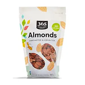 365 by Whole Foods Market, Whole Raw Almonds, 16 OZ