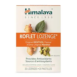 Original Menthol Koflet Lozenge, 20 CT