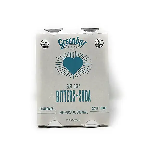 Earl Grey Bitters and Soda Can Sgl, 12 FZ 1