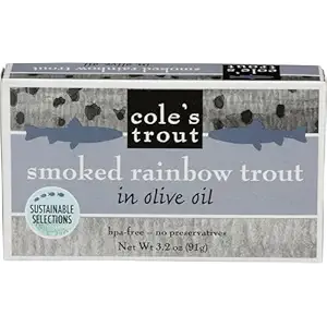 Smoked Rainbow Trout, 3.2 OZ