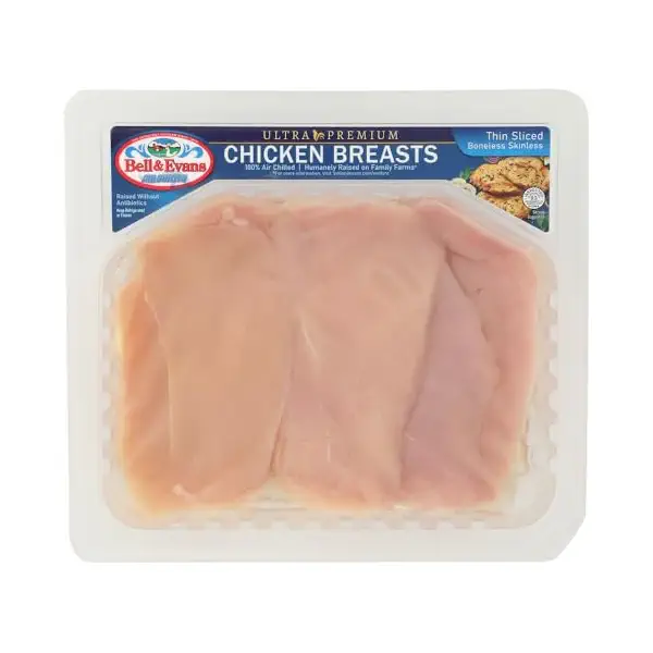 Thin Boneless Skinless Chicken Breast 1