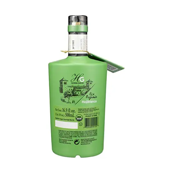 Organic Hojiblanca Extra Virgin Olive Oil, 16.9 FZ 2