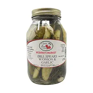 Dill Spears with Onion and Garlic, 31 OZ