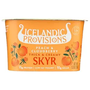 Peach Cloudberry Skyr Yogurt, 5.3 OZ