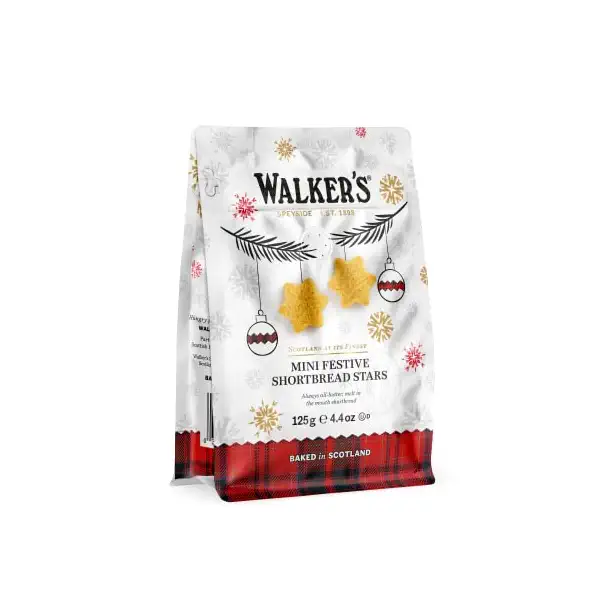 4.4OZ MINI FESTIVE SHORTBREAD STARS MINI FESTIVE STARS 1