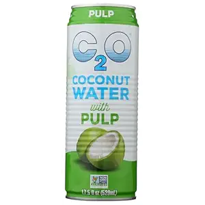 Pure Coconut Water With Pulp, 17.5 FZ