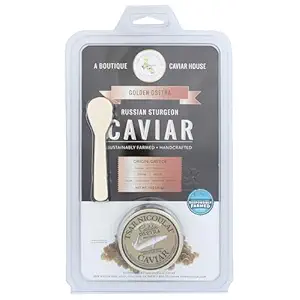 Golden Osetra Caviar, 1 OZ