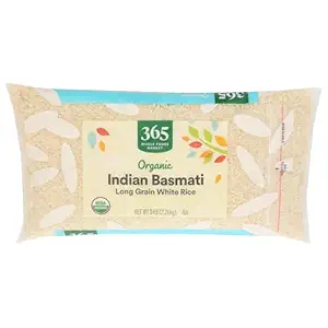 Organic White Basmati Rice, 80 OZ