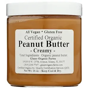Organic Smooth Peanut Butter, 16 OZ