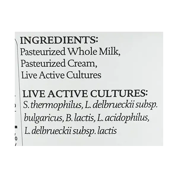 Plain Yogurt, 4.4 OZ 4