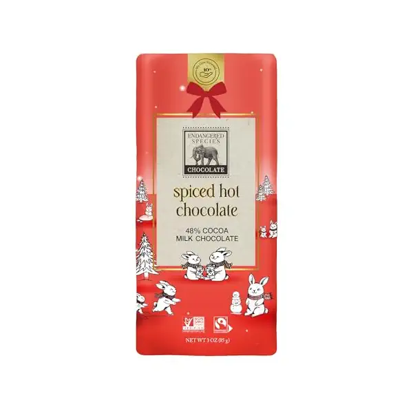 Mexican Hot Chocolate 48% Milk Chocolate Bar, 3 OZ 1