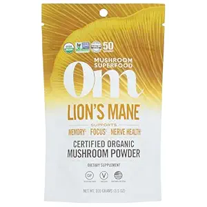 Organic Lions Mane Matrix Powder, 3.5 OZ