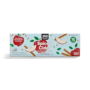 Spiced Cider Sparkling Water 12pk, 12 FZ
