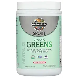 Organic Apple Berry Sport Greens, 9.52 OZ