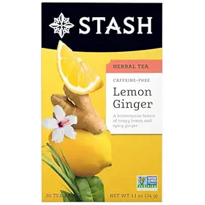 Lemon Ginger Tea Bags, 20 CT