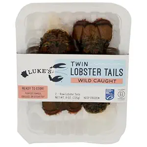 Twin Lobster Tails MSC, 8 OZ