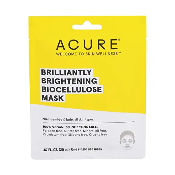 Brilliantly Brightening Biocell Gel Mask, 0.67 FZ 1
