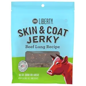 Skin & Coat Beef Lung Jerky, 5 OZ