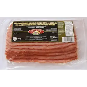 Turkey Breakfast Bacon Strips, 250 GR