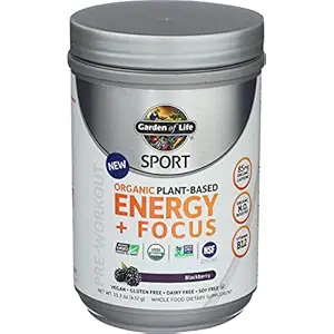 Organic Blackberry Focus Energy Plus, 15.3 OZ