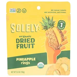 Organic Dried Pineapple Rings, 5.5 OZ