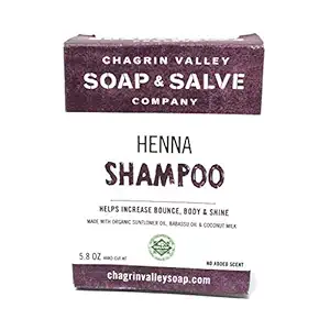 Shampoo Bar Henna Auburn, 5.6 OZ