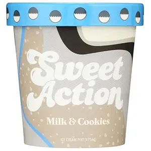 Milk & Cookies Ice Cream, 1 PT
