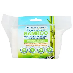 Bamboo Sponge 2 Count, 2 CT
