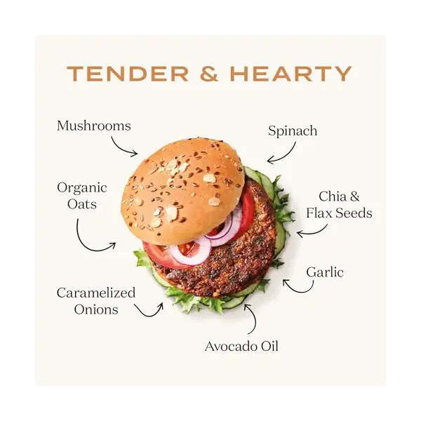 Classic Smokehouse Veggie Burger, 8 OZ 2