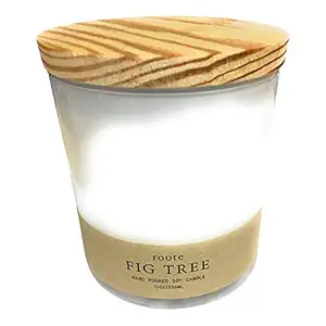 Fig Tree White Tumbler Candle, 8 OZ