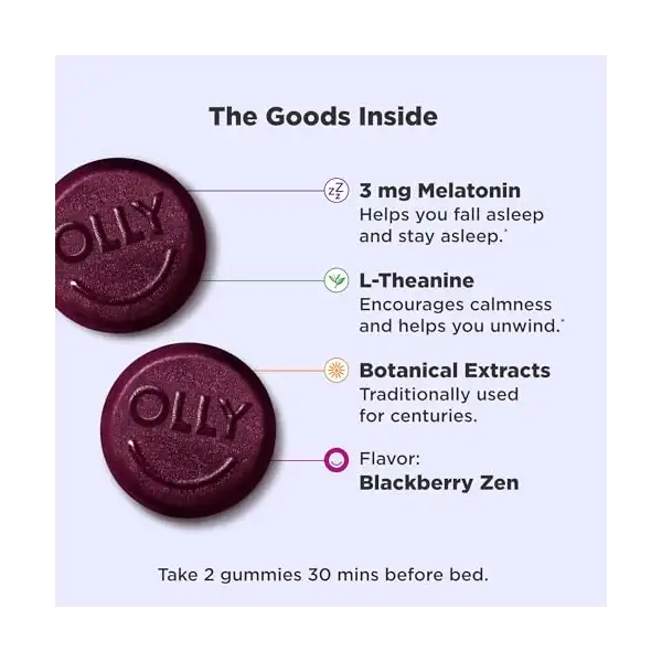 Blackberry Zen Sleep Gummies Value Size, 70 CT 3
