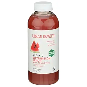 Organic Watermelon Lemon Juice with Probiotics, 16 FZ