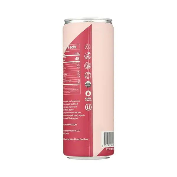 Pomegranate Rose Kombucha 2