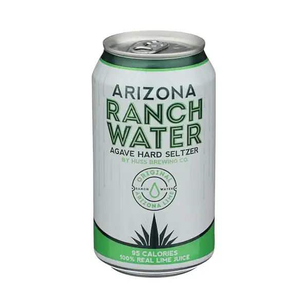 Lime Ranch Water Hard Seltzer 6pk Cans, 12 FZ 1