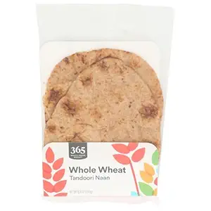 Whole Grain Tandoori Naan, 8.8 OZ