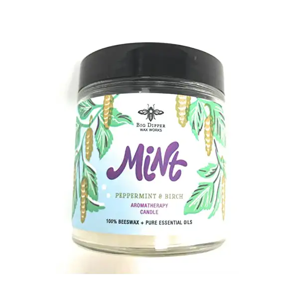 Mint Apothecary Glass Candle, 3.2 OZ 1