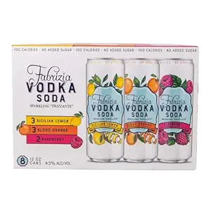Variety Vodka Soda 8pk Cans, 12 FZ