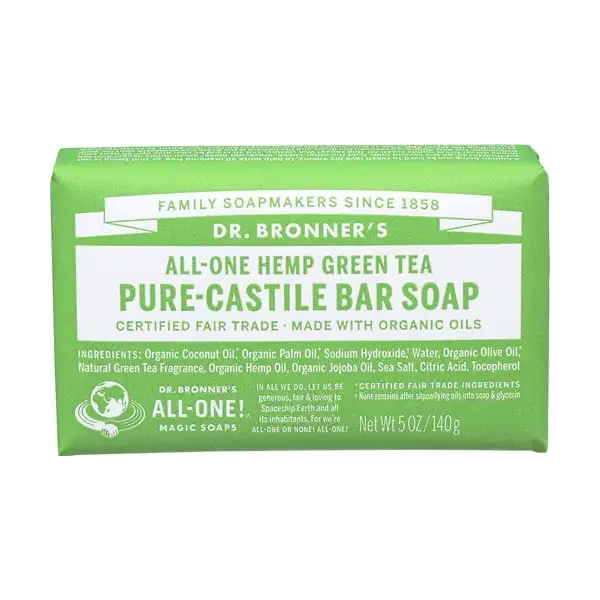 BAR SOAP ALL-ONE HEMP GREEN TEA 1