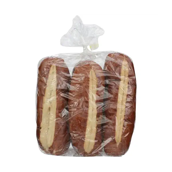 Pretzel Hot Dog Bun 6Pk, 16 OZ 2