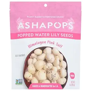 Himalayan Pink Salt Popped Water Lily Seeds, 1 OZ