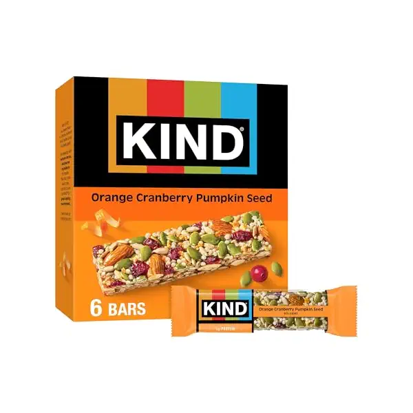 Orange Cranberry Pumpkin Seed Bar 6 Count, 1.4 OZ 1