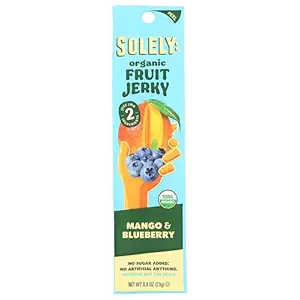 Organic Mango Blueberry Fruit Jerky, 0.8 OZ