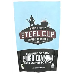 Organic Rough Diamond Espresso Dark Roast, 12 OZ