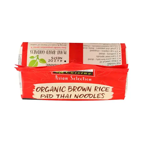 Organic Brown Rice Pad Thai Noodles, 8 OZ 5